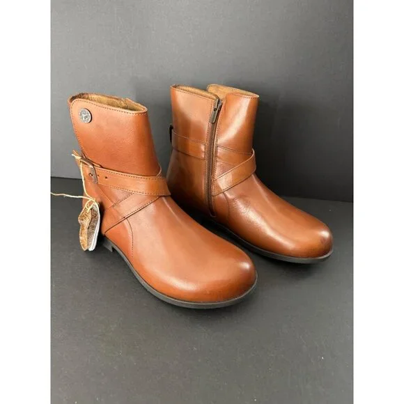 Ankle Boots Birkenstock Collins Birkenstock Collins Leather Moto